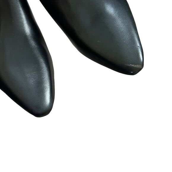 UNIVERSAL THREAD Kendra Kitten Heel Tall Dress Boots Black 7 - Picture 4 of 6